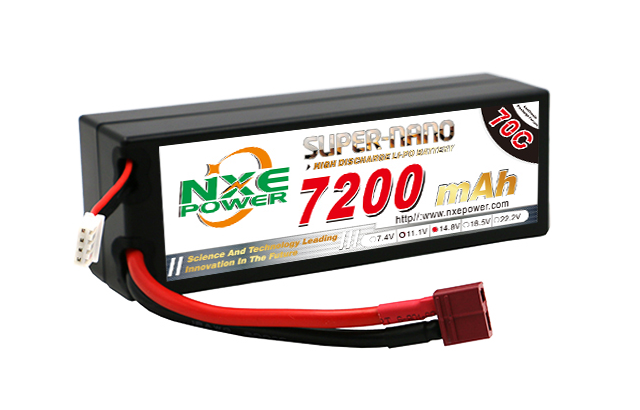 7200mAh 70C 2S 7.4V 車(chē)模鋰電池