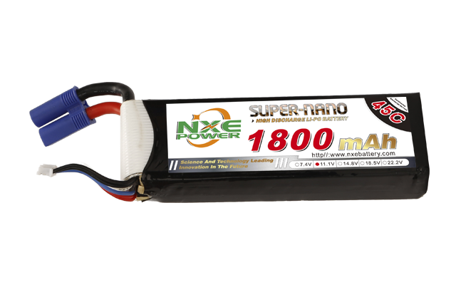 1800mAh 45C 3S 11.1V 汽車啟動電源電池