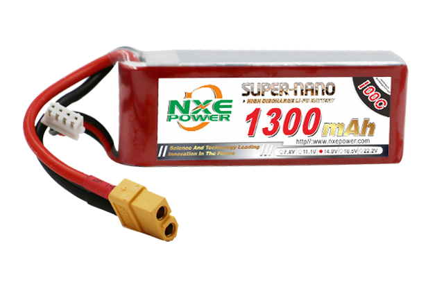 1300mAh 100C 4S 14.8V FPV穿越機電池