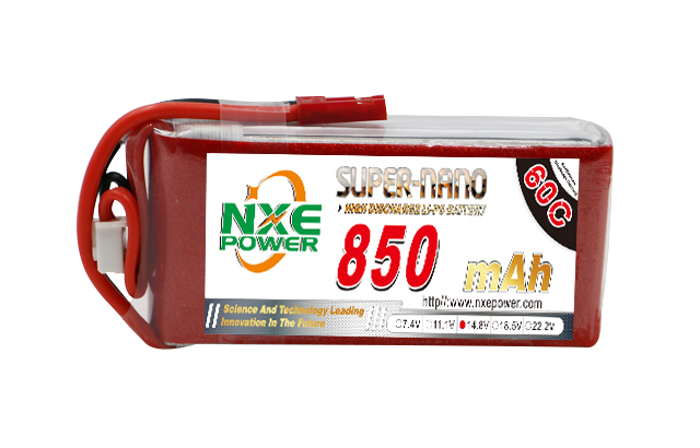 850mAh 60C 4S 14.8V FPV穿越機(jī)電池